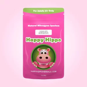 Thunder Hippo by Happy Hippo - Diamond White Vein Malay Kratom