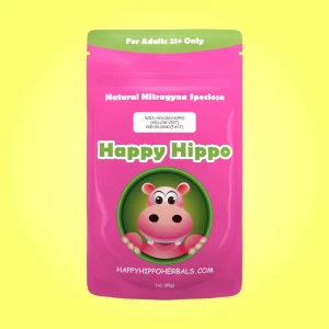 Wild Golden Hippo by Happy Hippo - Yellow Maeng Da Kratom